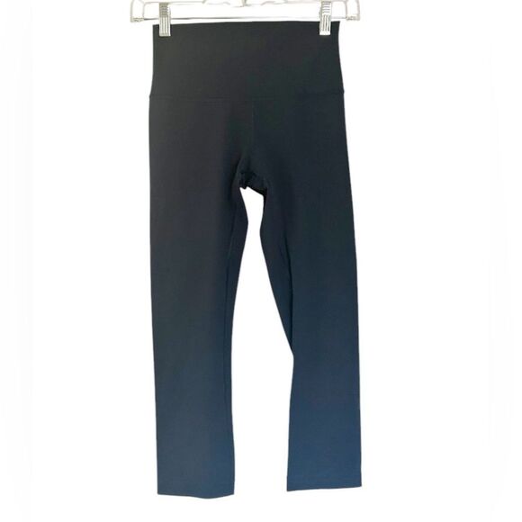 Lululemon Wunder Under Crop (Hi-Rise) Leggings Luxtreme 21" True Navy Size 4 - Picture 3 of 12